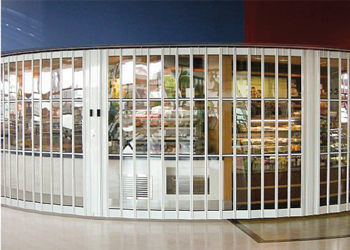 Horizontal Glass Shutter
