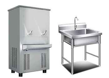 Water cooler & Washing Sink
